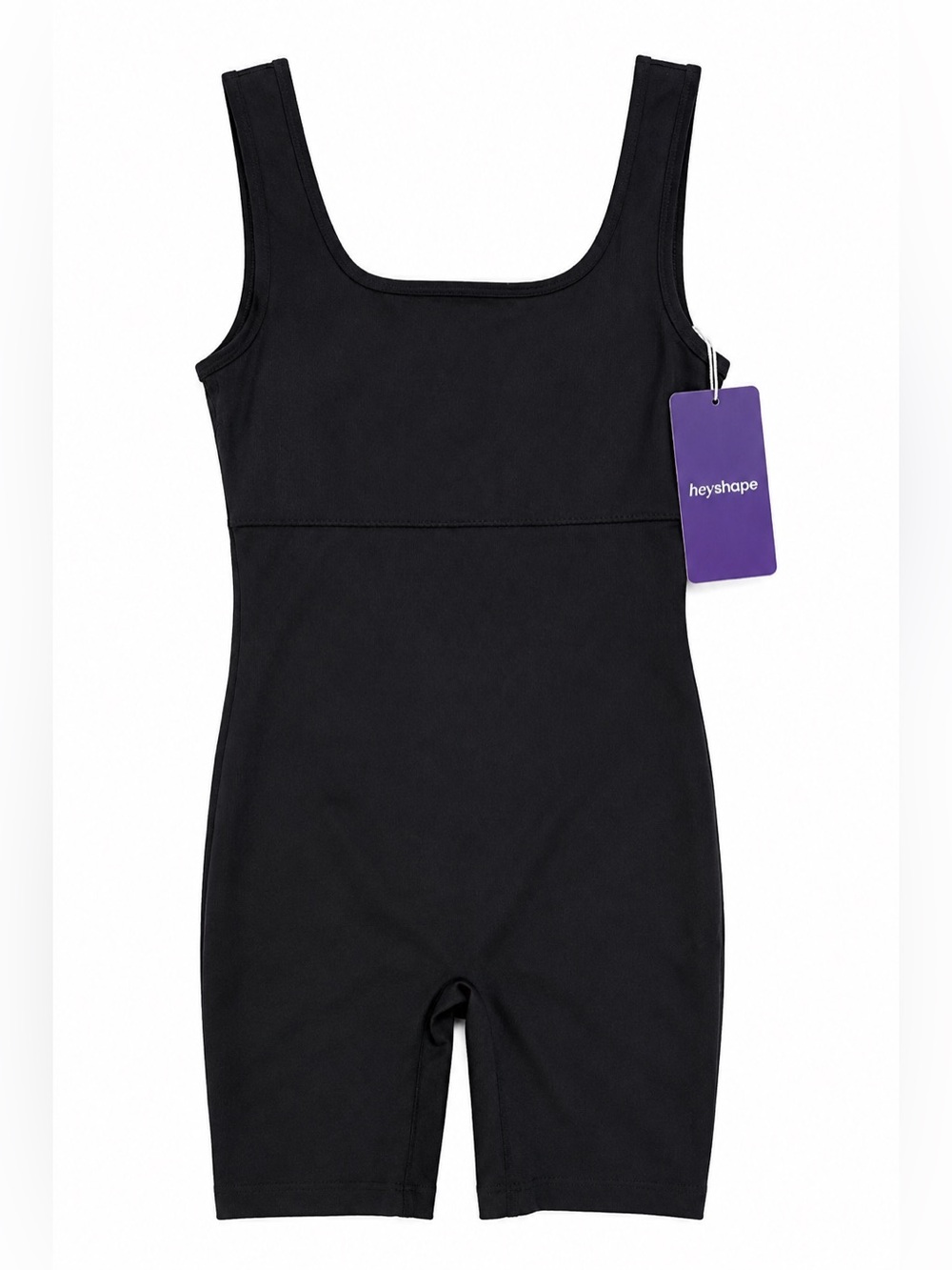 HeyShape Black Shapewear Bodysuit Romper Small NWT Seamless Sculpting